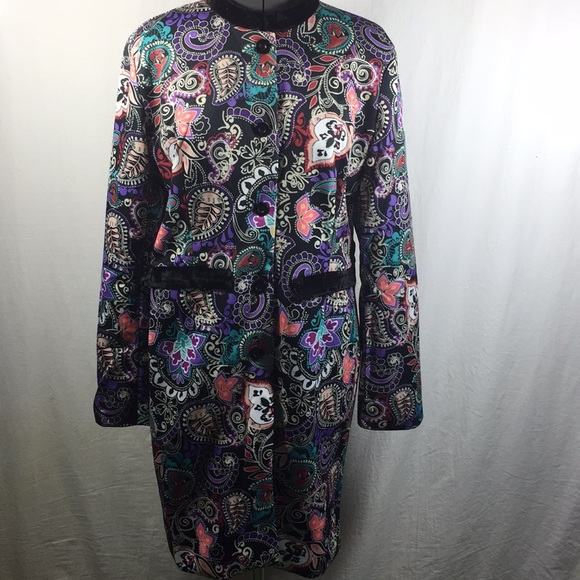 Ox Order Plus Multi Colored Coat Size XXL NWT - Picture 2 of 6